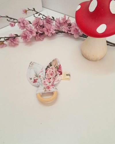 Μασιτικό με αυτάκια Floral (Κρίκος Οδοντοφυίας)