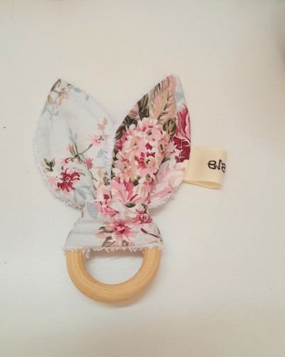 Μασιτικό με αυτάκια Floral (Κρίκος Οδοντοφυίας)