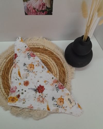 Σαλιάρα Μπαντάνα Romantico Φλοράλ