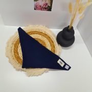 Σαλιάρα Μπαντάνα Από Μουσελίνα Navy