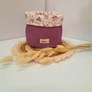 Καλαθάκι Καλλυντικών & Οργάνωσης Floral Σάπιο Μήλο