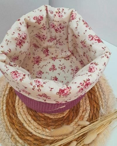 Καλαθάκι Καλλυντικών & Οργάνωσης Floral Σάπιο Μήλο