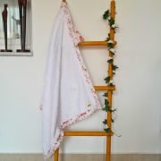 Βρεφική Πετσέτα Κάπα Αλεπού & Λουλούδια