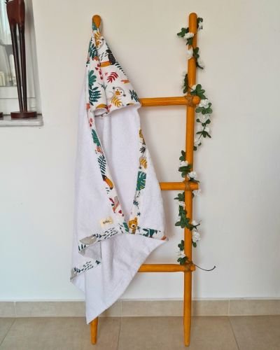 Βρεφική Πετσέτα Κάπα Tropical Stories