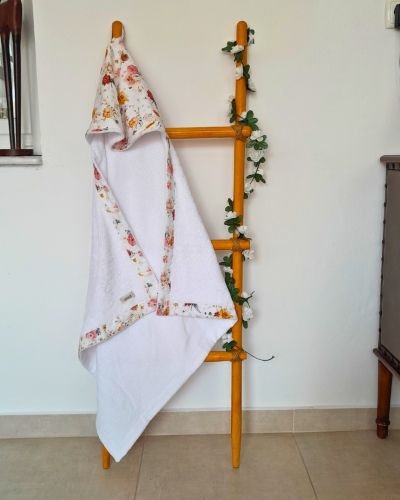 Βρεφική Πετσέτα Κάπα Floral Romantico