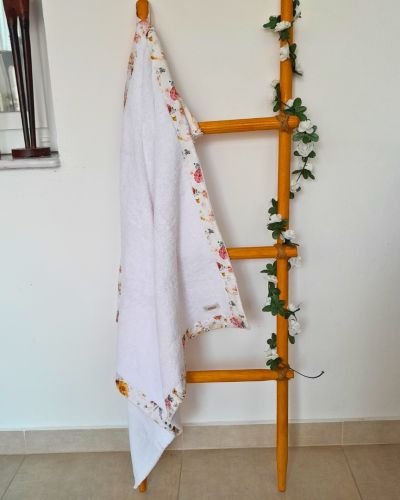 Βρεφική Πετσέτα Κάπα Floral Romantico