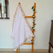 Βρεφική Πετσέτα Κάπα Floral Σάπιο Μήλο