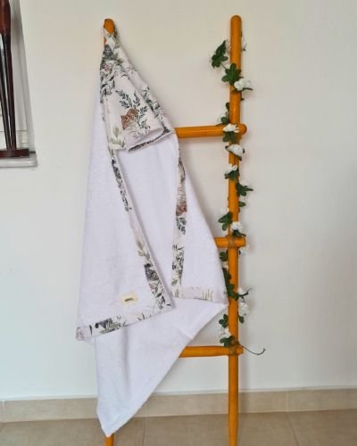 Βρεφική Πετσέτα Κάπα Τσιτάχ & Ζέβρα