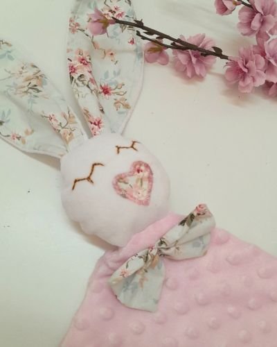 Πανάκι Νάνι Floral Ροζ