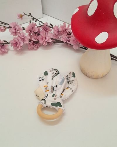 Μασιτικό με αυτάκια Panda (Κρίκος Οδοντοφυίας )