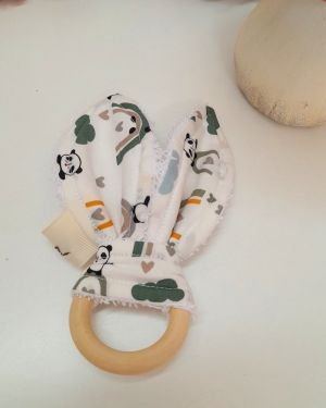 Μασιτικό με αυτάκια Panda (Κρίκος Οδοντοφυίας )