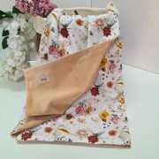 Βρεφική Κουβέρτα Βελουτέ Floral Romantico