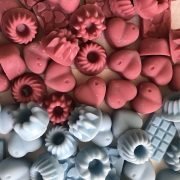 Wax Melt (Πολύχρωμες Μικρές Καρδιές & Κέικ) | 3 τεμ.